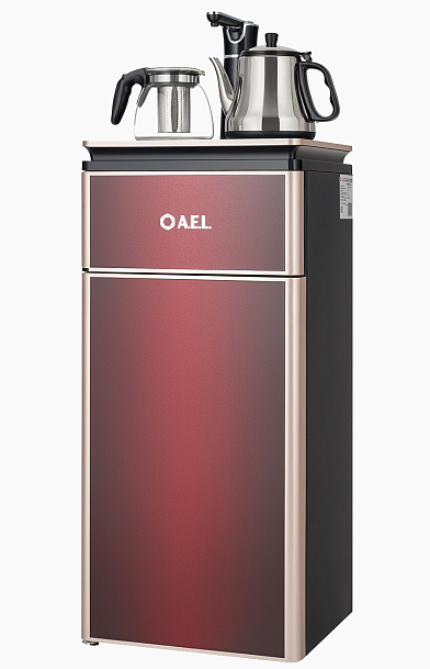 Кулер с чайным столиком Тиабар LK 51a red